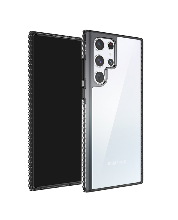 DailyObjects Stride 2.0 Clear Case Cover For Samsung Galaxy S23 Ultra