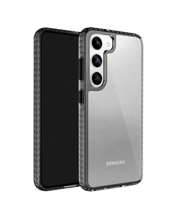 DailyObjects Stride 2.0 Clear Case Cover For Samsung Galaxy S23