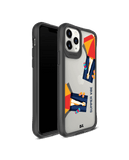 DailyObjects Summery Vibe Black Hybrid Clear Case Cover For iPhone 11 Pro