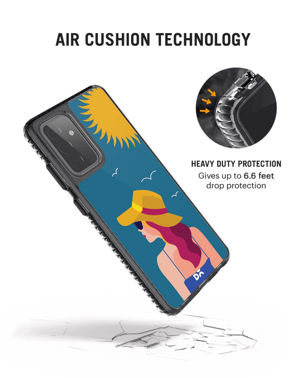 DailyObjects Sun Tan Stride 2.0 Case Cover For Samsung Galaxy A52