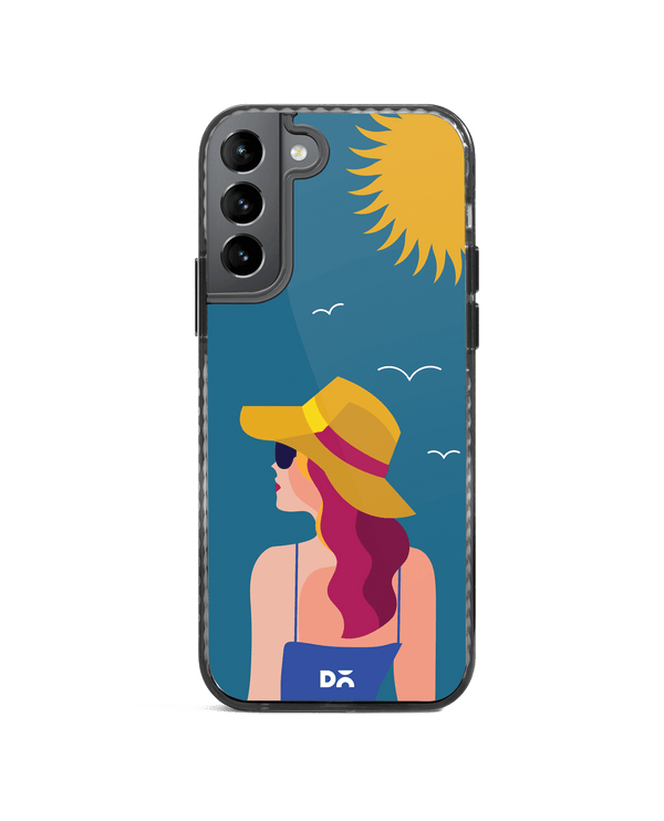 DailyObjects Sun Tan Stride 2.0 Case Cover For Samsung Galaxy S21