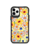 DailyObjects Sunflower Nostalgia Black Hybrid Clear Case Cover For iPhone 11 Pro Max