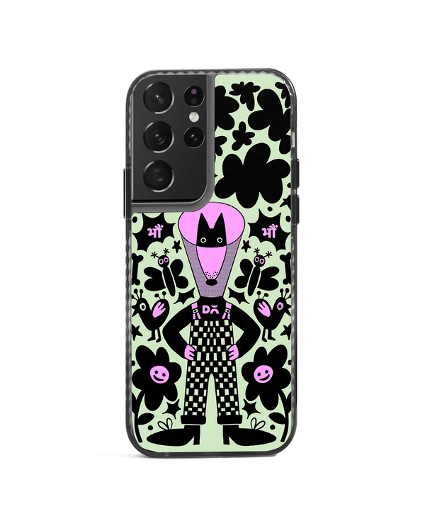 DailyObjects Super Dog Stride 2.0 Case Cover For Samsung Galaxy S21 Ultra