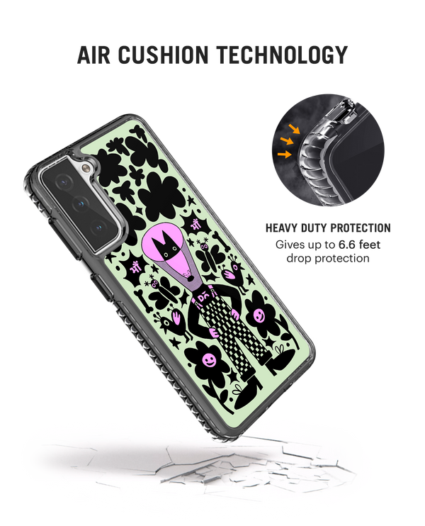 DailyObjects Super Dog Stride 2.0 Case Cover For Samsung Galaxy S22 Plus