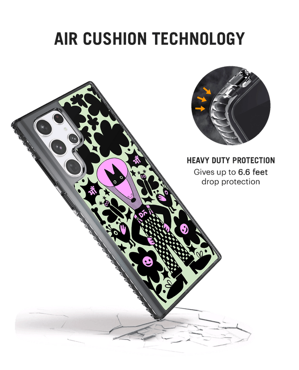 DailyObjects Super Dog Stride 2.0 Case Cover For Samsung Galaxy S23 Ultra