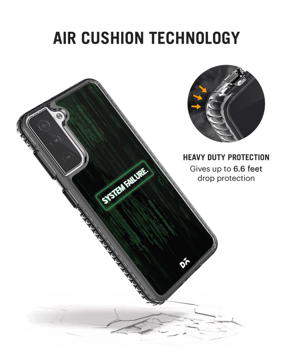 DailyObjects System Failure Stride 2.0 Case Cover For Samsung Galaxy S21