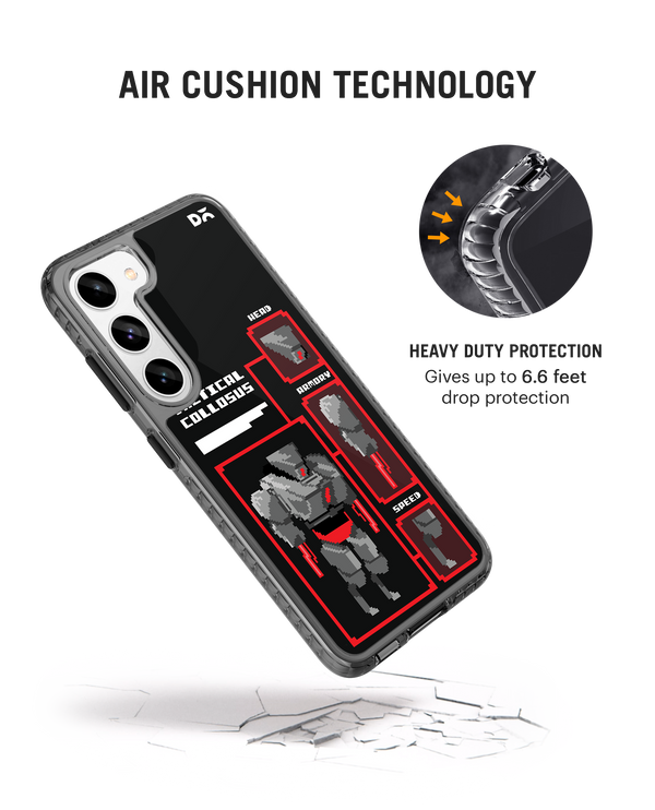 DailyObjects Tactical Collosus Stride 2.0 Case Cover For Samsung Galaxy S23
