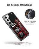 DailyObjects Tactical Collosus Stride 2.0 Case Cover For Samsung Galaxy S23 Plus