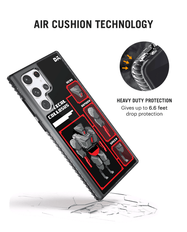 DailyObjects Tactical Collosus Stride 2.0 Case Cover For Samsung Galaxy S23 Ultra