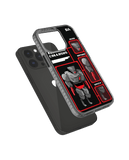 DailyObjects Tactical Collosus Stride 2.0 Phone Case Cover For iPhone 15 Pro Max