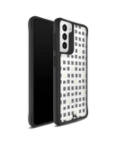DailyObjects Tally Black Hybrid Clear Case Cover For Samsung Galaxy S21 Plus