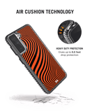 DailyObjects Tangerine Waves Stride 2.0 Case Cover For Samsung Galaxy S21