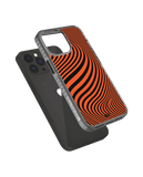 DailyObjects Tangerine Waves Stride 2.0 Case Cover For iPhone 12 Pro Max