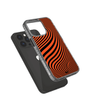 DailyObjects Tangerine Waves Stride 2.0 Case Cover For iPhone 13 Pro