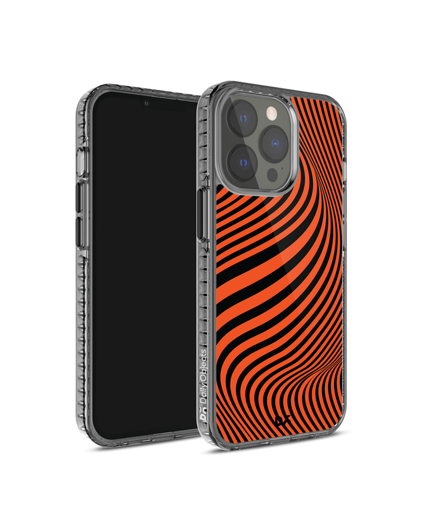 DailyObjects Tangerine Waves Stride 2.0 Case Cover For iPhone 13 Pro Max