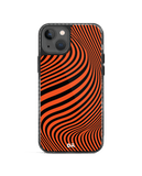 DailyObjects Tangerine Waves Stride 2.0 Case Cover For iPhone 13