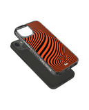 DailyObjects Tangerine Waves Stride 2.0 Phone Case Cover For iPhone 14