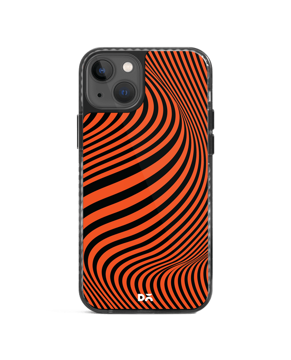 DailyObjects Tangerine Waves Stride 2.0 Phone Case Cover For iPhone 14