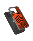 DailyObjects Tangerine Waves Stride 2.0 Phone Case Cover For iPhone 15 Pro Max