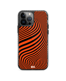 DailyObjects Tangerine Waves Stride 2.0 Phone Case Cover For iPhone 15 Pro Max