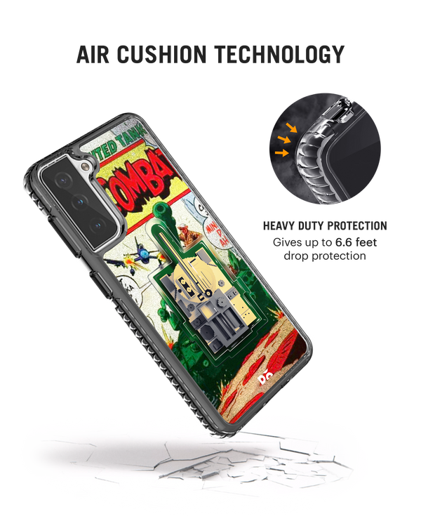 DailyObjects Tank Combat Stride 2.0 Case Cover For Samsung Galaxy S21