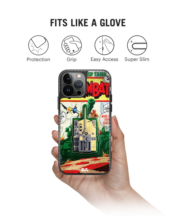 DailyObjects Tank Combat Stride 2.0 Case Cover For iPhone 13 Pro Max