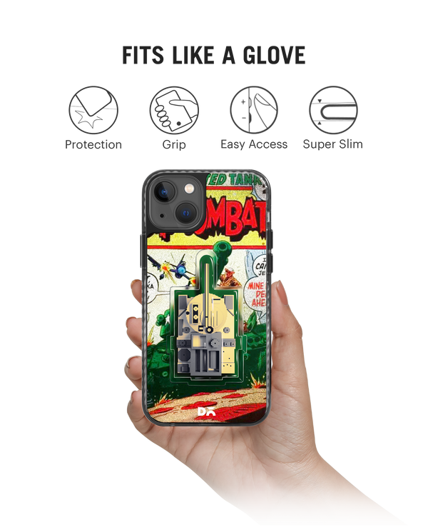 DailyObjects Tank Combat Stride 2.0 Phone Case Cover For iPhone 15 Plus