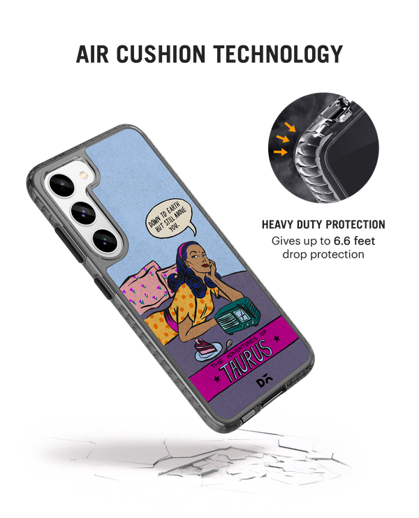 DailyObjects Taurus Stride 2.0 Case Cover For Samsung Galaxy S23