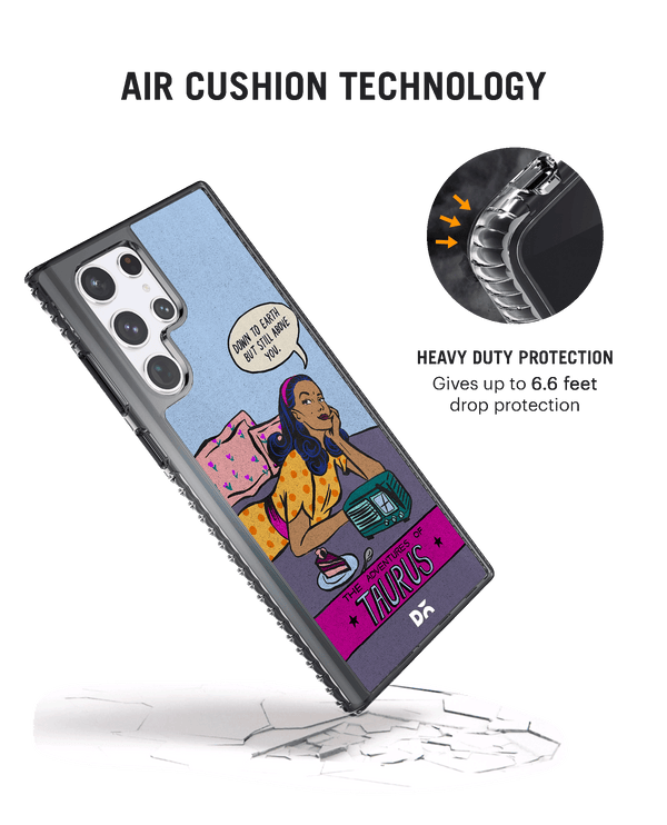 DailyObjects Taurus Stride 2.0 Case Cover For Samsung Galaxy S23 Ultra