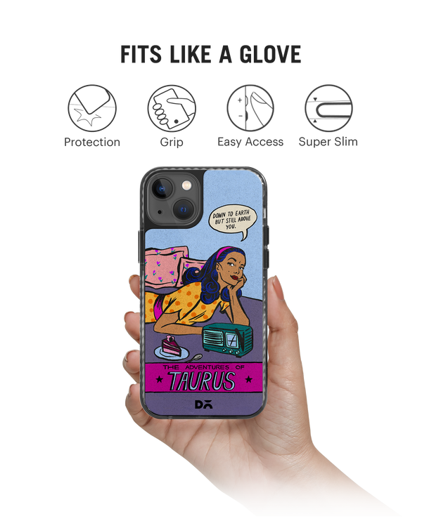 DailyObjects Taurus Stride 2.0 Phone Case Cover For iPhone 15 Plus