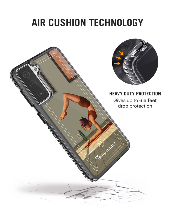 DailyObjects Temperance Stride 2.0 Case Cover For Samsung Galaxy S21