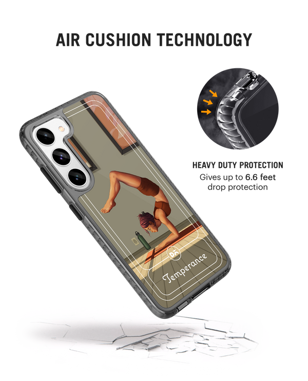 DailyObjects Temperance Stride 2.0 Case Cover For Samsung Galaxy S23 Plus