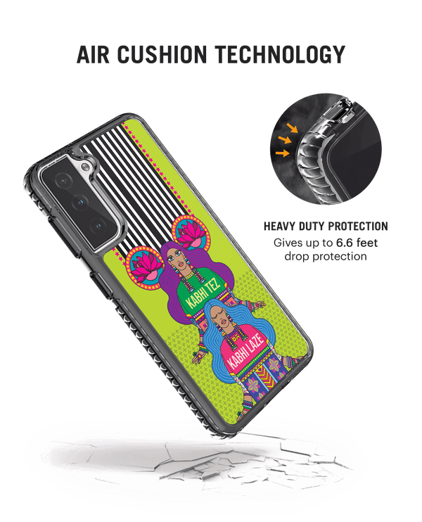 DailyObjects Tezy Lazy Stride 2.0 Case Cover For Samsung Galaxy S21