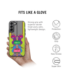 DailyObjects Tezy Lazy Stride 2.0 Case Cover For Samsung Galaxy S21