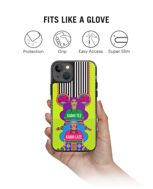 DailyObjects Tezy Lazy Stride 2.0 Phone Case Cover For iPhone 15 Plus