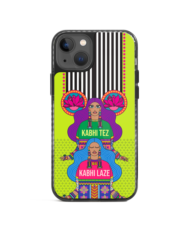 DailyObjects Tezy Lazy Stride 2.0 Phone Case Cover For iPhone 15 Plus