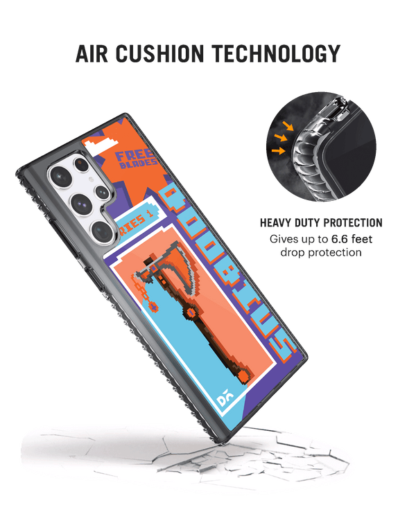 DailyObjects The Axe of Doobius Stride 2.0 Case Cover For Samsung Galaxy S23 Ultra