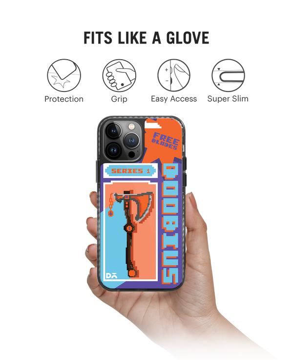 DailyObjects The Axe of Doobius Stride 2.0 Phone Case Cover For iPhone 15 Pro