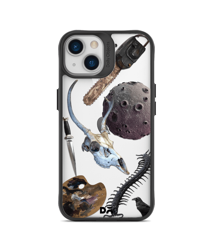 DailyObjects The Final Stroke Black Hybrid Clear Case Cover For iPhone 13