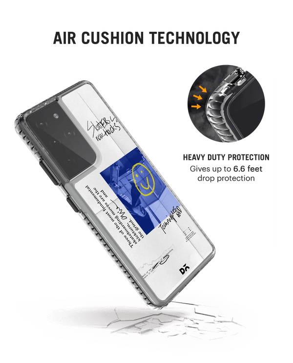 DailyObjects The Fundamentals Stride 2.0 Case Cover For Samsung Galaxy S21 Ultra