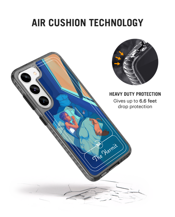 DailyObjects The Hermit Stride 2.0 Case Cover For Samsung Galaxy S23 Plus