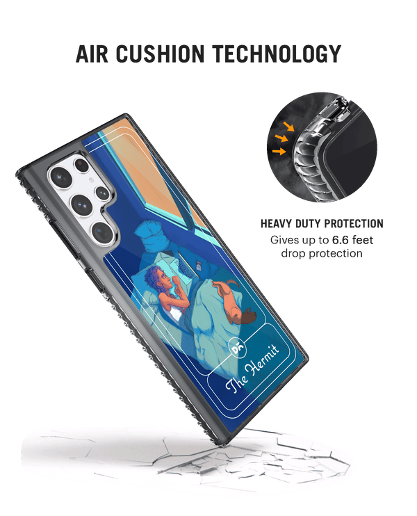 DailyObjects The Hermit Stride 2.0 Case Cover For Samsung Galaxy S23 Ultra