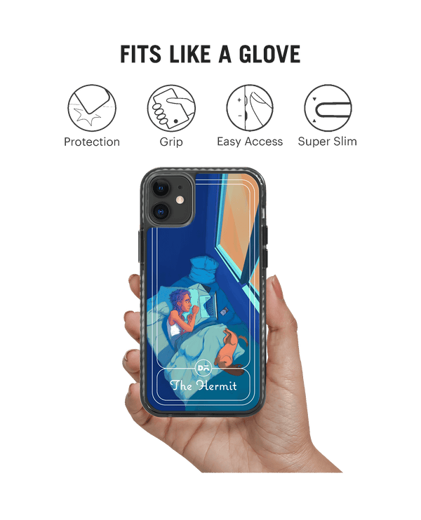 DailyObjects The Hermit Stride 2.0 Case Cover For iPhone 12