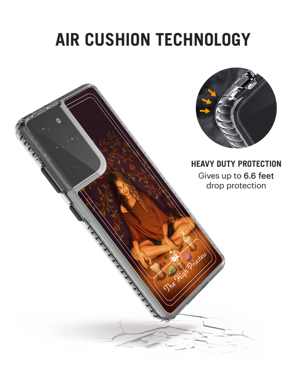 DailyObjects The High Priestess Stride 2.0 Case Cover For Samsung Galaxy S21 Ultra