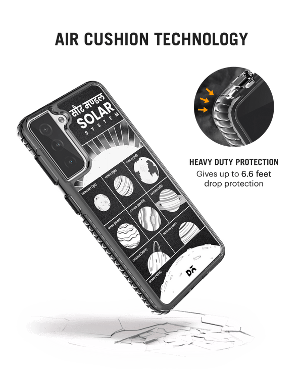 DailyObjects The Solar System Stride 2.0 Case Cover For Samsung Galaxy S21