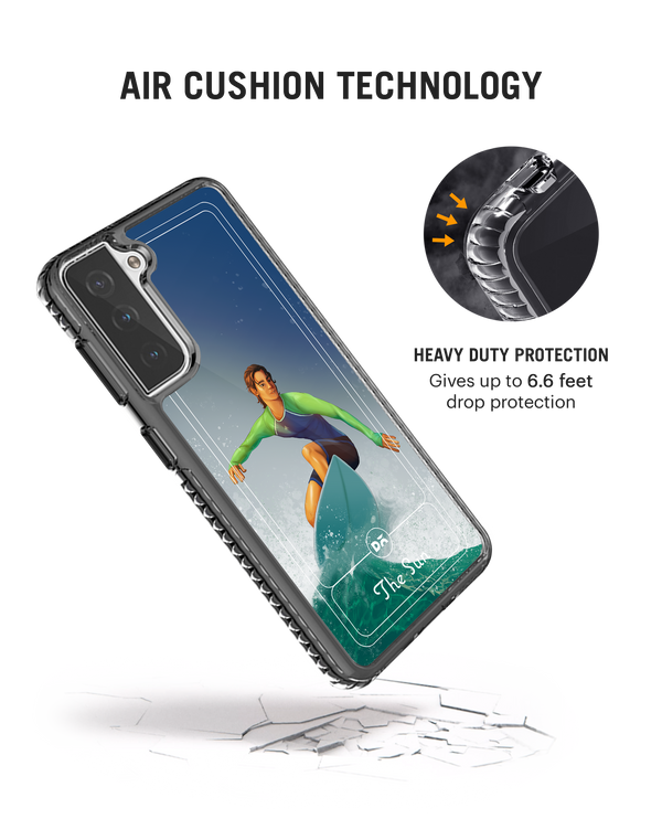 DailyObjects The Sun Stride 2.0 Case Cover For Samsung Galaxy S21