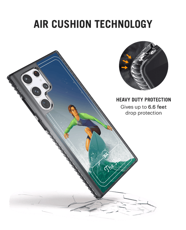 DailyObjects The Sun Stride 2.0 Case Cover For Samsung Galaxy S23 Ultra