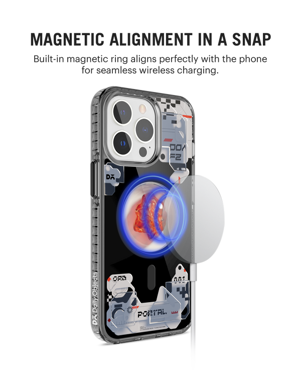 Titan Stride 2.0 Clear MagSafe Phone Case Cover For iPhone 15 Pro Max