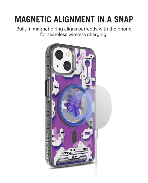 DailyObjects Twilight Stride 2.0 Clear MagSafe Phone Case Cover For iPhone 15