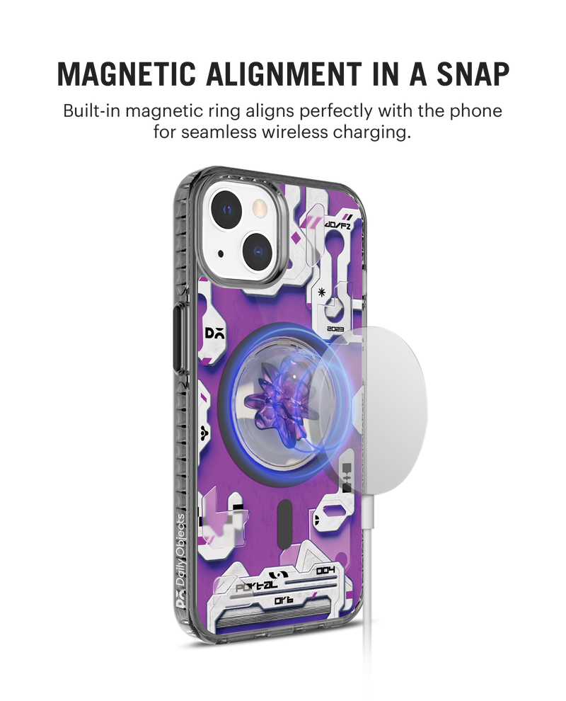 DailyObjects Twilight Stride 2.0 Clear MagSafe Phone Case Cover For iPhone 15